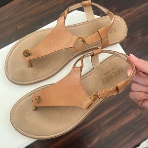 Sperry leather sandals